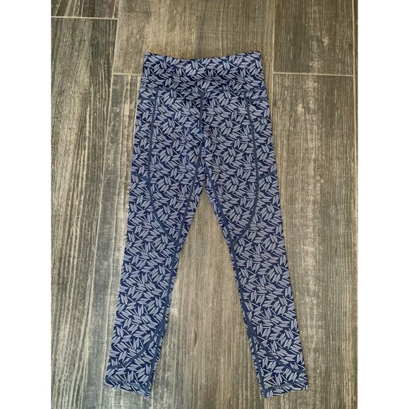 Zyia Leggings Womens HAYSTACKS light n tight  Hi-Rise 7/8 24”  size 2 - Picture 2 of 4